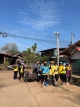 องค์การบริหารส่วนตำบลนาส่วงร่วมกับอสม.ผู้นำชุมชนและชาวบ้านในเขตพื้นที่ร่วมกันทำความสะอาดบ้านหนองบัว หมู่ 7
