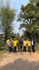 องค์การบริหารส่วนตำบลนาส่วงร่วมกับอสม.ผู้นำชุมชนและชาวบ้านในเขตพื้นที่ร่วมกันทำความสะอาดบ้านกระเบื้อง หมู่ 6